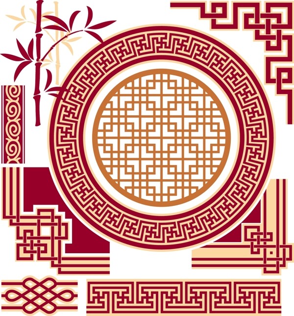 中國(guó)風(fēng)邊框圖片