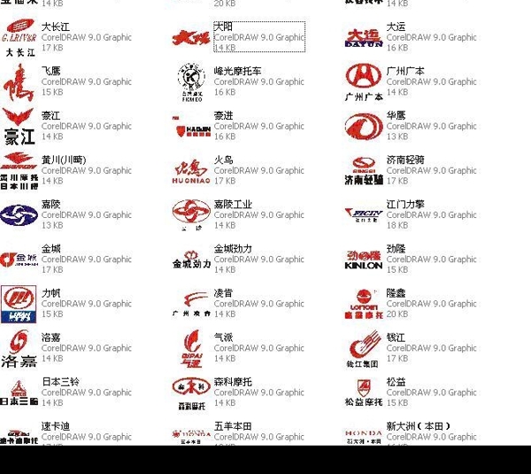 摩托車標(biāo)志20個品牌圖片