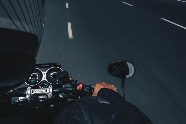 摩托车运动竞技比赛越野速度