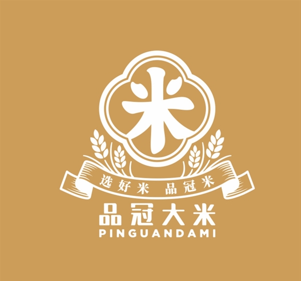 品冠大米logo图片