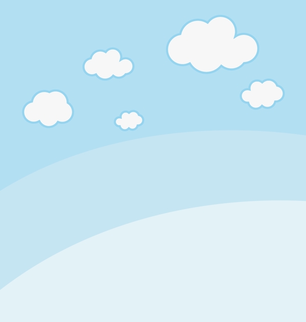 天空矢量背景圖