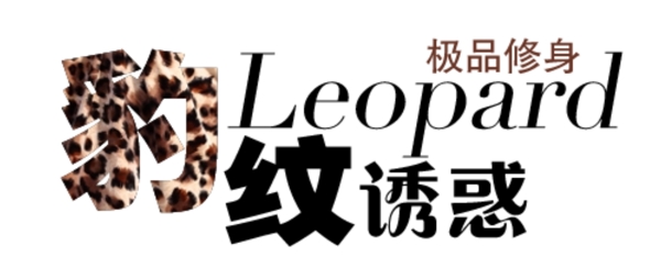 極品女裝字體排版設計