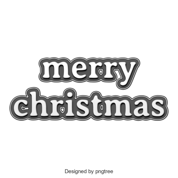 英语信圣诞快乐的艺术性格元素的设计
