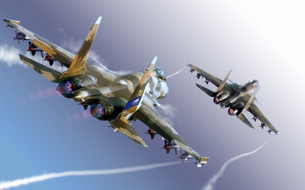 苏35战斗机图片