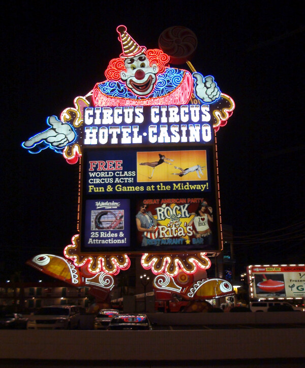 赌城夜景图片