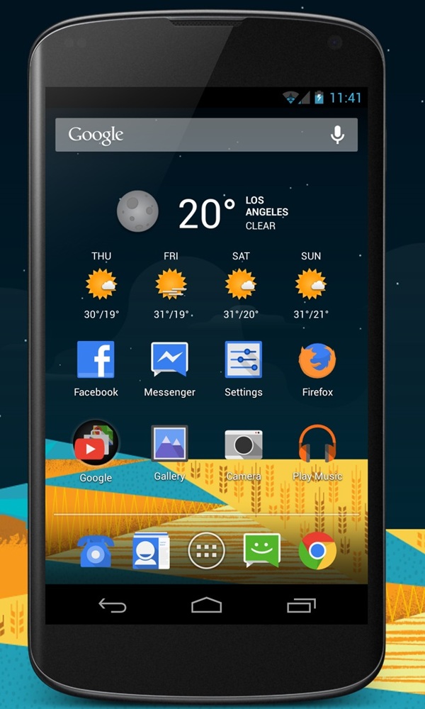 googlenow主題