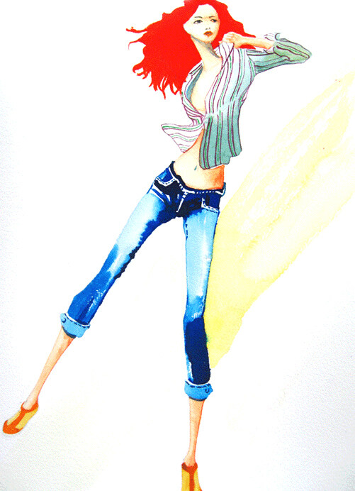 位圖插畫插畫師藝術效果免費素材