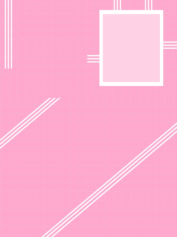 粉色创意相框不规则几何背景