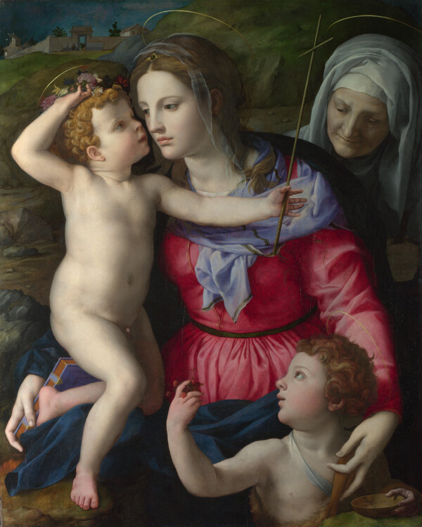 麦当娜和孩子圣徒图片