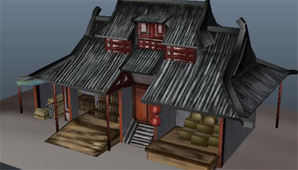 建筑房屋游戏模型