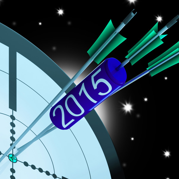 2015准确的镖靶显示成功的未来