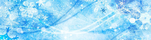 雪花banner創(chuàng)意設計