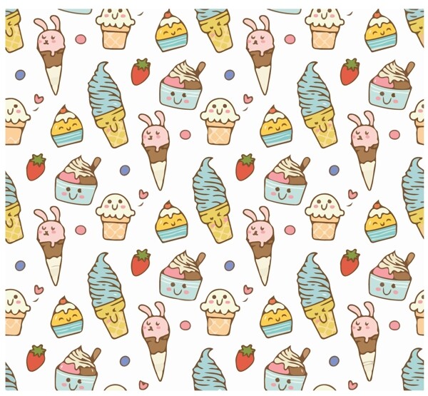 冰淇淋圈圈图片