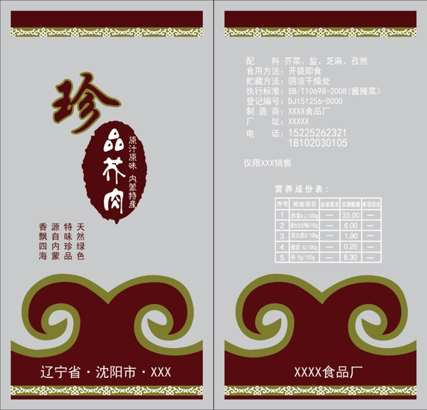 芥菜肉圖片