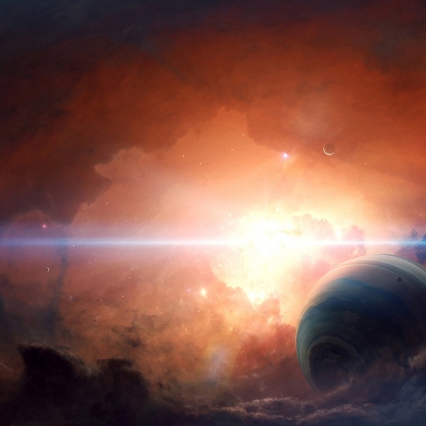 星空炫彩圖片
