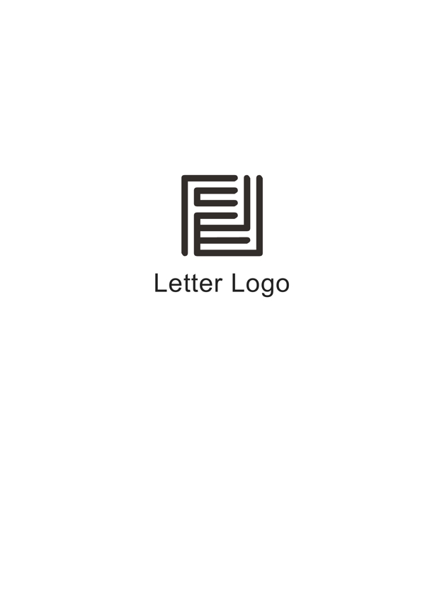 F字母门窗logo