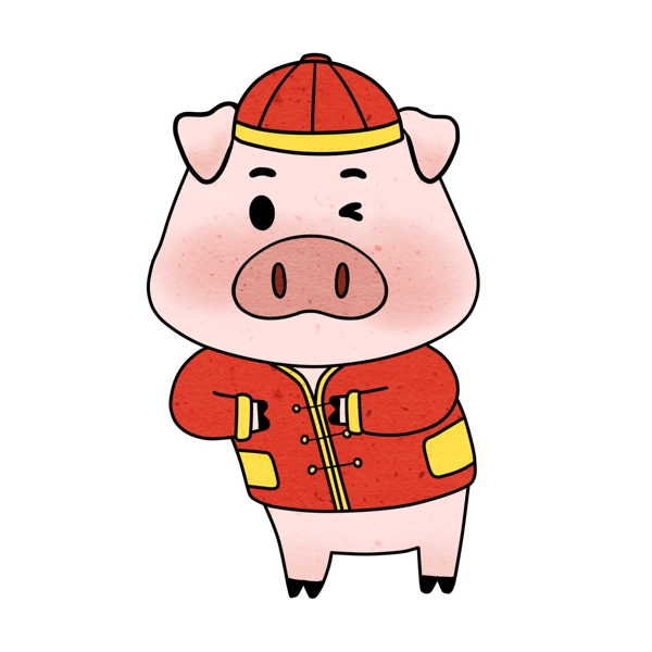猪年金猪2019年金猪拜年