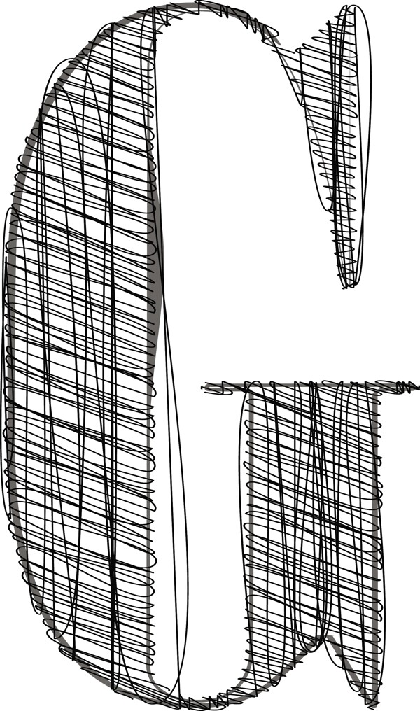 手繪字體矢量插畫(huà)