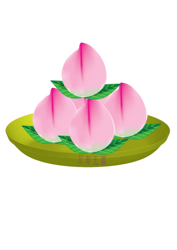 盤(pán)子壽桃