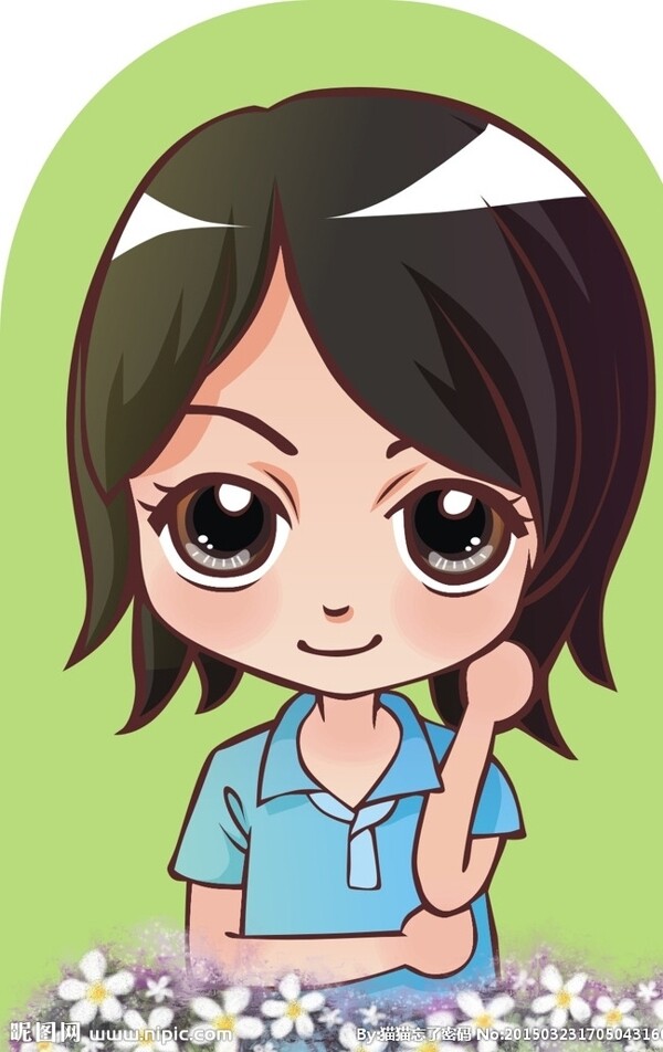 卡通女孩圖片