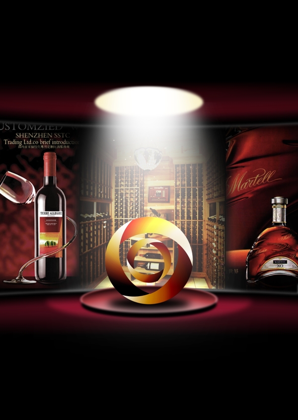 紅酒創(chuàng)意設(shè)計圖片