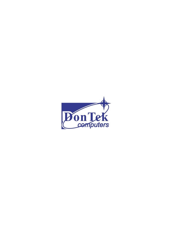 Donteklogo設(shè)計(jì)欣賞Dontek電腦公司標(biāo)志下載標(biāo)志設(shè)計(jì)欣賞
