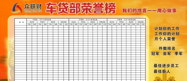 榮譽(yù)墻