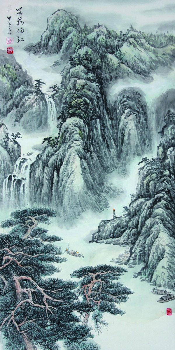 國畫圖片