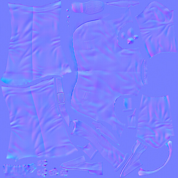 商務(wù)男人3d模型