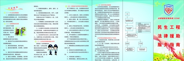 法律援助三折頁