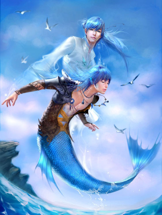 位圖插畫CG插畫人物少女免費(fèi)素材