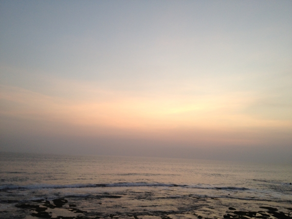 巴厘島夕陽(yáng)海景圖片