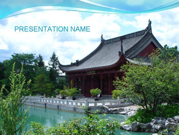 旅游名勝風(fēng)景PPT模板