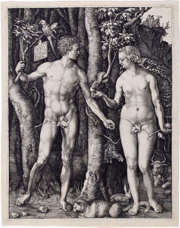 亚当与夏娃图片