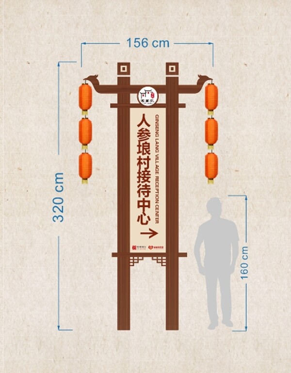 旅游中心指示牌
