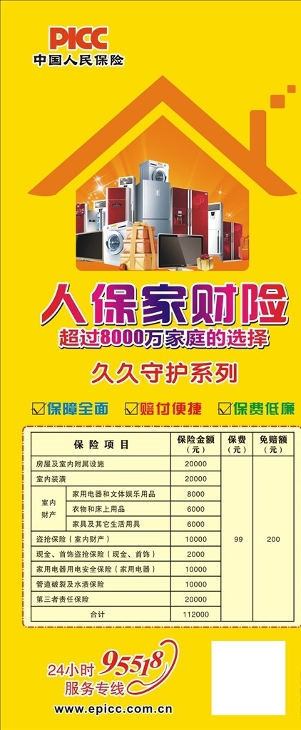人保家財險