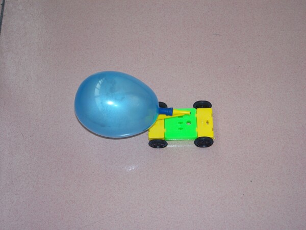科学益智玩具儿童科技小制作反冲实验图片