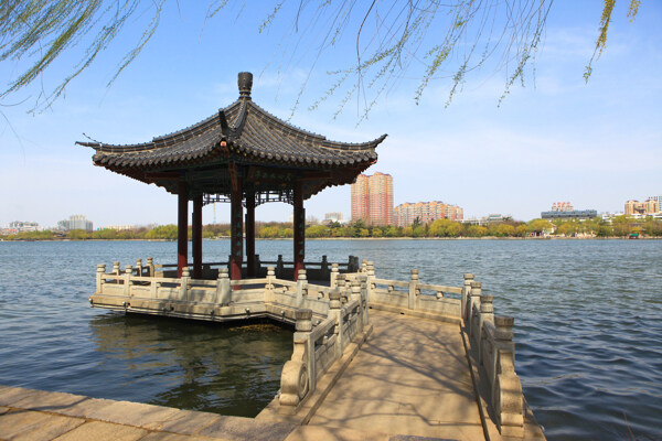現(xiàn)代公園背景素材圖片