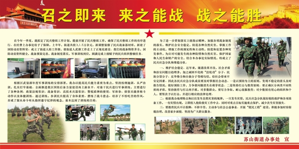 民兵展版圖片