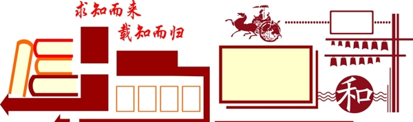 校園文化墻學(xué)習(xí)園地
