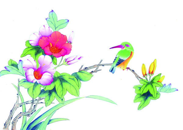 工筆花鳥