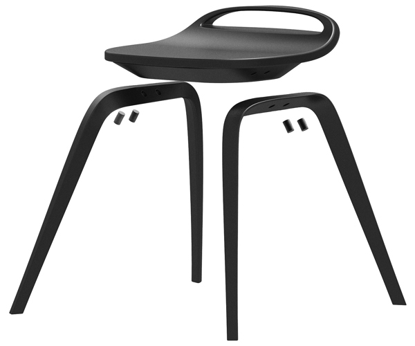 可拆卸的椅子设计
