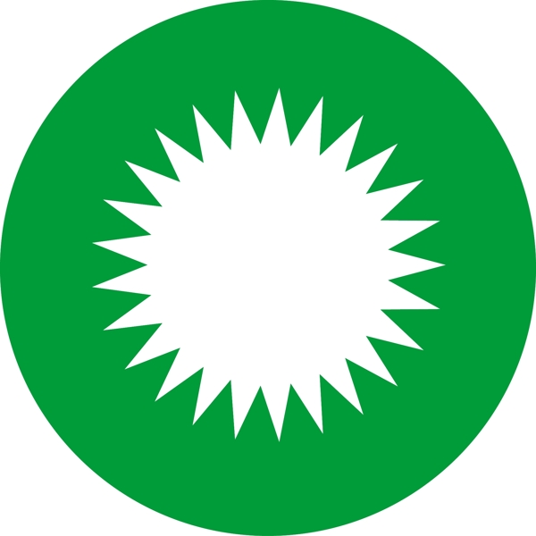綠色齒輪圖標(biāo)素材