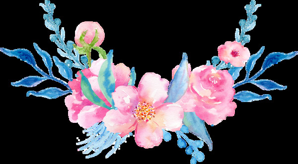 優(yōu)質(zhì)花卉卡通透明素材