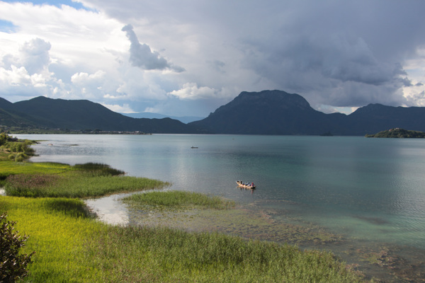 四川瀘沽湖風(fēng)景