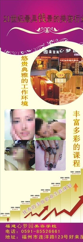 美容展架