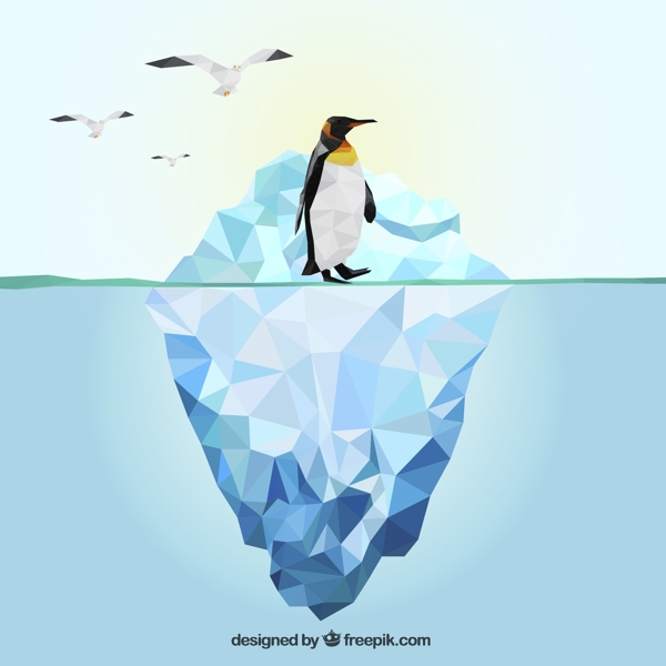 冰山企鹅