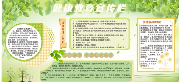 健康教育宣傳欄