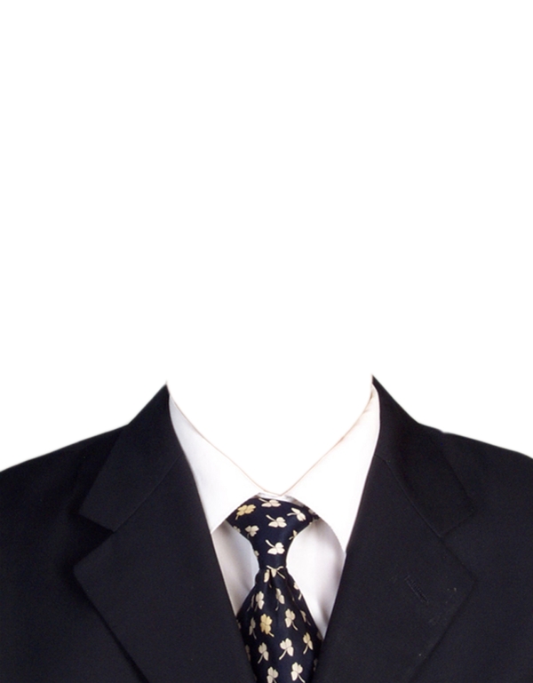證件照服裝PSD素材男士圖片