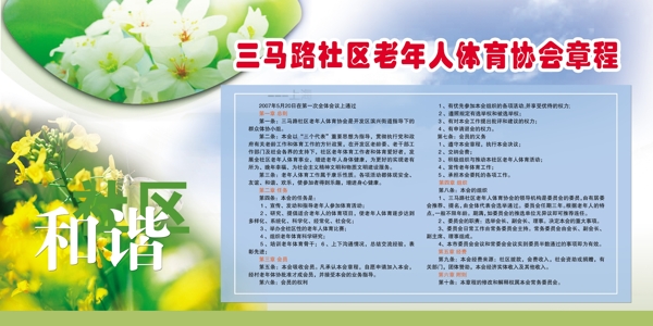 老年人體育會章程圖片